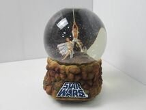 スターウォーズ デラックスウォーターグローブ DX WATER GLOBE ENCORE STAR WARS スノウドーム スノードーム 新たなる希望 中古_画像2