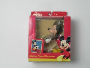 ミッキーマウス テープ ディスペンサー Mickey Tape Dispenser セロハンテープ セロテープ テープ台 テープカッター 美品