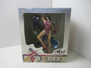 一騎当千 キャストオフ＆コンパチ式フィックスフィギュア 関羽雲長 チャイナドレスVer. TFC タキ・コーポレーション 中古