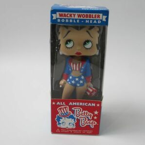 WACKY WOBBLER ベティ・ブープ オールアメリカン Funko BETTY BOOP ベティちゃん ファンコ 首振り ボビングヘッド バブルヘッド フィギュアの画像1