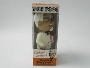 WACKY WOBBLER Funko カーネル・サンダース ケンタッキー KFC ファンコ 首振り ボビングヘッド バブルヘッド フィギュア 人形 中古