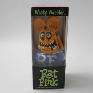 WACKY WOBBLER Rat Fink ラットフィンク Funko ファンコ 首振り ボビングヘッド フィギュア 人形 中古の画像1
