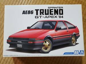 アオシマ 1/24 トヨタ AE86 スプリンタートレノGT-APEX ‘84 定形外郵便￥510