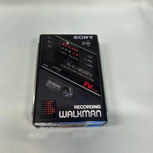 SONY WALKMAN カセットウォークマン ソニー ウォークマン カセットプレーヤー レコーディング　ウォークマン　WM-F202 ジャンク　J17