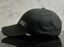  【未使用品】148K★Audi アウディ キャップ 帽子 CAP ファンにも嬉しい上品で高級感のあるデザインのポリエステル素材♪《FREEサイズ》_画像3