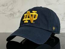 【未使用品】231KE★’47BRAND ’47ブランド×NCAA ノートルダム Notre Dame Fighting Irishs コラボ キャップ 帽子 CAP《Size 58㎝位》_画像1