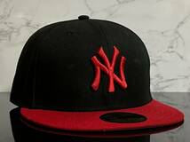 【未使用品】49E★NEW ERA ニューエラ 59FIFTY×MLB ニューヨーク ヤンキース New York Yankees コラボキャップ帽子《SIZE 7 3/8・58.7㎝》_画像3