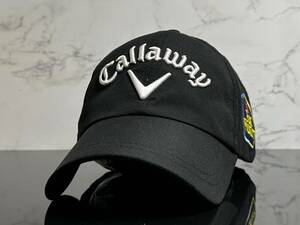 【未使用品】256KD 希少★Callaway キャロウェイ×Best Western ベスト ウエスタン スポンサーロゴ入り キャップ 帽子 CAP《FREEサイズ》