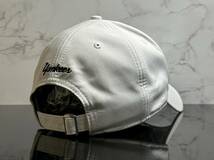 【未使用品】201KE 訳あり★NEW ERA×MLB ニューヨーク New York Yankees ヤンキース キャップ 上品で高級感のあるホワイト《FREEサイズ》_画像7