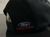 【未使用品】144K クール★Ford RACING フォード レーシング キャップ 帽子 CAP クールなスカルデザインのコットン素材！《FREEサイズ》 _画像7