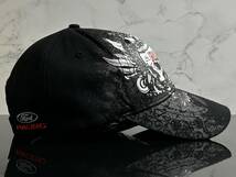 【未使用品】144K クール★Ford RACING フォード レーシング キャップ 帽子 CAP クールなスカルデザインのコットン素材！《FREEサイズ》 _画像3