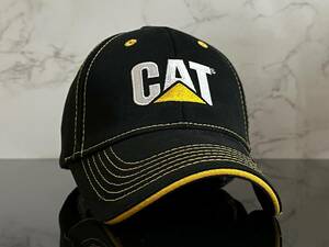 【未使用品】117K★Caterpillar キャタピラー CAT キャップ 帽子 CAP 人気の定番でクールなデザインの伸縮素材！《伸縮前57㎝～61㎝位迄》