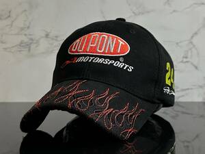 【未使用品】145K★DUPONT MOTORSPORTS デュポン モータースポーツ ＃24 Jeff Gordon ジェフ・ゴードンキャップ 帽子 CAP《FREEサイズ》