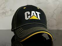 【未使用品】117K★Caterpillar キャタピラー CAT キャップ 帽子 CAP 人気の定番でクールなデザインの伸縮素材！《伸縮前58㎝～61㎝位迄》_画像1