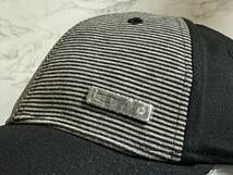 【未使用品】51F クール★OAKLEY オークリー キャップ 帽子CAP クールなシマ柄とブラックの伸縮素材にメタルピン《伸縮前59㎝～62㎝位迄》_画像7