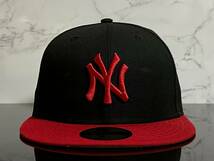 【未使用品】49E★NEW ERA ニューエラ 59FIFTY×MLB ニューヨーク ヤンキース New York Yankees コラボキャップ帽子《SIZE 7 3/8・58.7㎝》_画像2