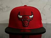 【未使用品】52A★NEW ERA ニューエラ 59FIFTY×NBA シカゴ ブルズ Chicago Bulls コラボ キャップ Michael Jordan《SIZE 7 1/2・59.6㎝》_画像2