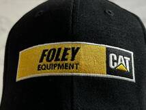 【未使用品】174K★Caterpillar キャタピラー CAT FOLEY EQUIPMENT キャットフォーリーイクイップメント キャップ《伸縮前58㎝～61㎝位》_画像7