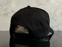 【未使用品】259KD クール★LEVI'S リーバイス キャップ 帽子 CAP クールなブラックのコットン素材にレッドタブ！《FREEサイズ》_画像6