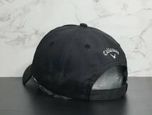 【未使用品】59C クール★Callaway Golf キャロウェイ ゴルフ キャップ 帽子 CAP クールなブラックのポリエステル素材！《FREEサイズ》_画像5