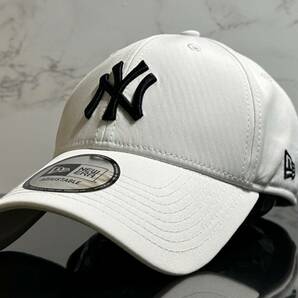 【未使用品】201KC 訳あり★NEW ERA ニューエラ×MLB ニューヨーク New York Yankees ヤンキース コラボ キャップ 高級素材《FREEサイズ》の画像1