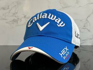 【未使用品】206KE★Callaway Golf キャロウェイ ゴルフキャップ 帽子CAP 上品で高級感のあるデザインに人気のシリーズロゴ《FREEサイズ》