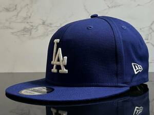 【未使用品】192KA★NEW ERA ニューエラ 9FIFTY×MLB ロサンゼルスドジャース Los Angeles Dodgers コラボキャップ 帽子《M-L FREEサイズ》