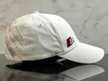 【未使用品】266KD 上品★Audi アウディ Sシリーズ キャップ 帽子 CAP 上品で高級感のあるデザインの伸縮素材♪《伸縮前59㎝～62㎝位迄》_画像3