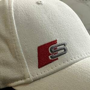 【未使用品】266KD 上品★Audi アウディ Sシリーズ キャップ 帽子 CAP 上品で高級感のあるデザインの伸縮素材♪《伸縮前59㎝～62㎝位迄》の画像8