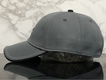 【未使用品】6C クール★OAKLEY オークリー キャップ 帽子 CAP クールなグレーの伸縮素材にブラックロゴ！《伸縮前58㎝～60㎝位迄》_画像3
