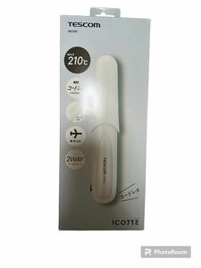 ICOTTE ISC200-W ホワイト ヘアアイロン