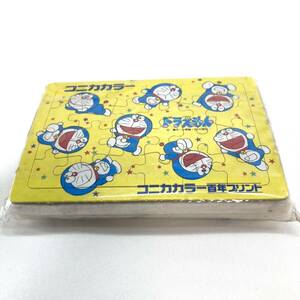 コニカカラー 当時物 ドラえもん パズル ポケットティッシュ 販促品