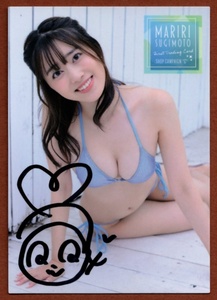 杉本愛莉鈴【 HIT'S/ヒッツ ファースト トレカ 】直筆サイン入り特典カードC ☆非売品・購入特典