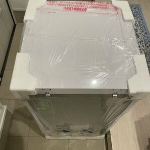 アイリスオーヤマ 60L 冷凍庫 家庭用 コンパクト 省エネ ノンフロン前開き冷凍庫 IUSD-6B-W ホワイト 未使用品の画像2