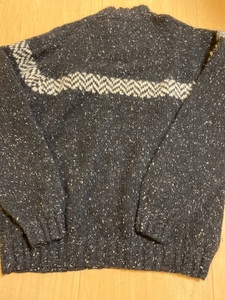 14aw YOHJI YAMAMOTO POUR HOMME MOHAIR KNIT SWEATER ヨウジヤマモト プール オム モヘア ニット セーター ミックス ジャケット コート