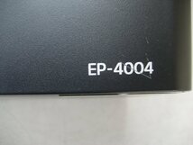 ジャンク◎EPSON◎EP-4004◎A3インクジェットプリンター◎ブラック残り僅か◎多少の文字のカスレ等あり　K3087_画像3