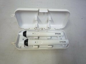 ☆エプソン/EPSON☆ELPPN04☆Interactive Pen☆プロジェクター用 電子ペン☆2本セット ケース付き☆9セット入荷☆h05881