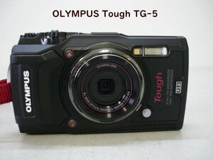 【現状渡し】★オリンパス/OLYMPUS★デジタルカメラ★Tough TG-5★ブラック★充電器欠品★ケース付き★a1544