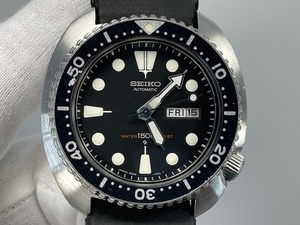 セイコー SEIKO AUTOMATIC 150m 6303-7001 サードダイバー ベルトオリジナル 自動巻き ヴィンテージウオッチ メンズ腕時計 USED品