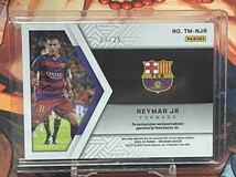 2022-23 PANINI OBSIDIAN NEYMAR JR ネイマール TRIFECTA MATERIAL /25 レリック カード SP soccer バレンシア_画像2