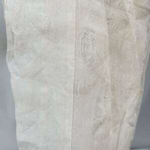 ●きもの翠● 本麻襦袢 白地 長襦袢 麻 リメイク 材料 素材 和装 和服 着物 #Y931の画像3