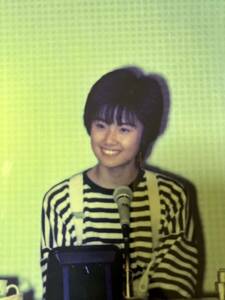 【レア】原田知世　写真　ボーダー　ショートヘア　80年代アイドル 