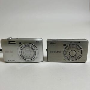 Nikon ニコン COOLPIX コンパクトデジタルカメラ 2台 まとめ