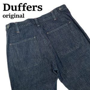 Duffers original ダファーズオリジナル デニム パンツ W32 （約83cm） ボタンフライ インディゴ ストレートパンツ ジーンズ
