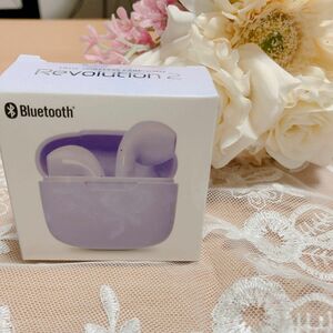 完全ワイヤレスイヤホンRevolution2 ワイヤレスイヤホン 充電ケース付　Bluetooth