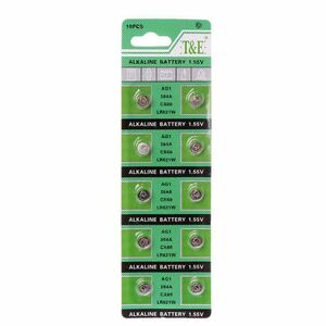 [ free shipping ]T&E acid . silver battery LR621 SR621SW 10ps.@10 piece set button battery battery 