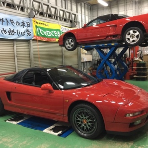 ホンダ NSX （NA1) 用 純正 【フロントエンブレムセット R77 フォーミュラーレッド】 新品 （所沢IC近）の画像7