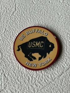 USMC RS BUFFALO New York, for Marine Corps Recruiting Station Challenge Coin 米軍 チャレンジコイン 希少 レトロ