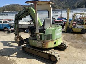 Mitsubishi　Excavator　小旋回　MX35 Excavator　3tクラス　実働確認済み　愛知Prefecture豊川市より！