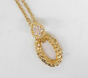 BOUCHERON ブシュロン ★ 極美品！！ セルパンボエム 750/K18 YG ダイヤモンド ネックレス レディース 総重量 11.2ｇ